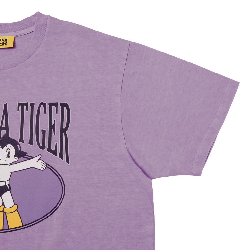 ONITSUKA TIGER Мужская футболка с мультяшным принтом, круглым вырезом и короткими рукавами, унисекс, 2183B572-500