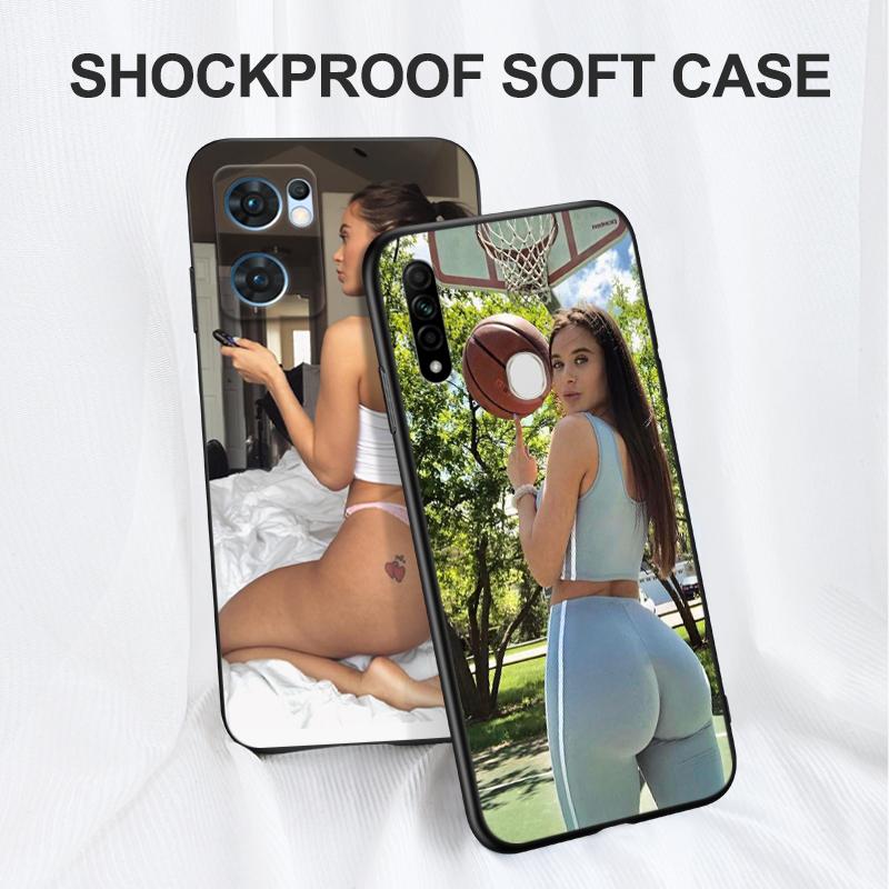 Черный чехол из ТПУ для OPPO A1K A5 A5S A5XS A3S AX5 A11 A11X A12E A12 A7 A9 A9X 2018 2020 Лана Роудс сексуальная девушка