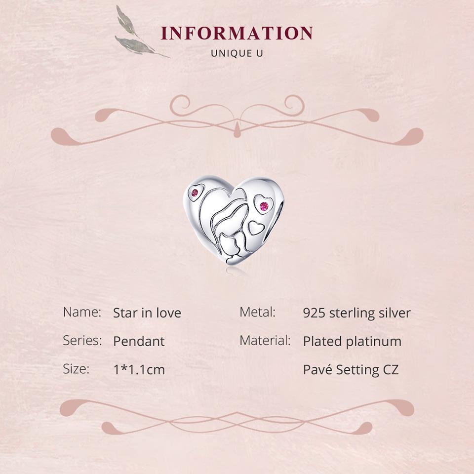 Серебряный шарм для браслета