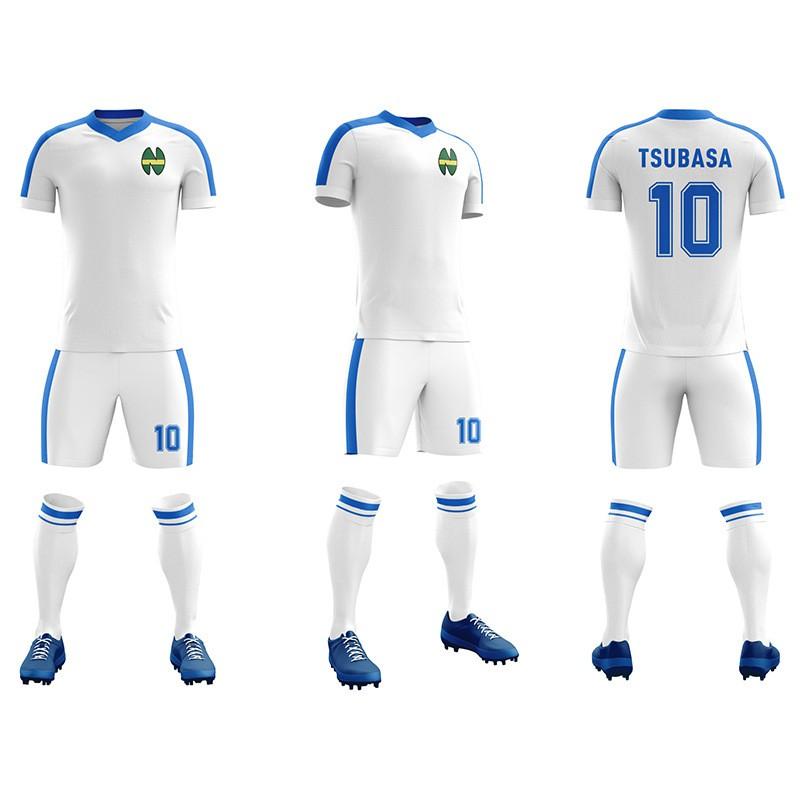 Adult Kids Soccer Jerseys Set South Cap Tsubasa Training Match Uniforms Sportswear