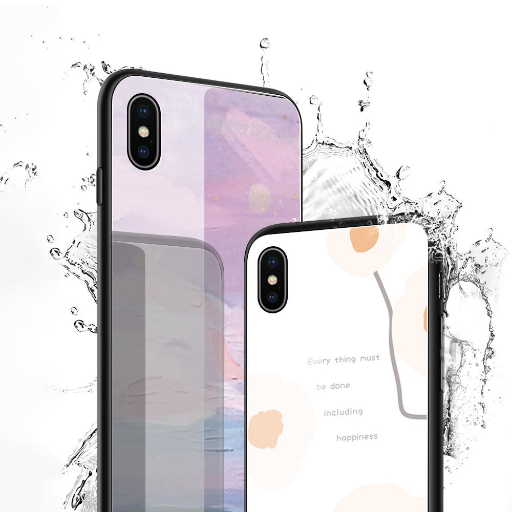 Чехол для телефона из закаленного стекла для Samsung A12 A16 A32 A53 S20FE S23 S25 Honor20 X6A 90Lite 9X Huawei Y9Prime2019 P30Lite Мягкий край Ударопрочный Гладкий чехол