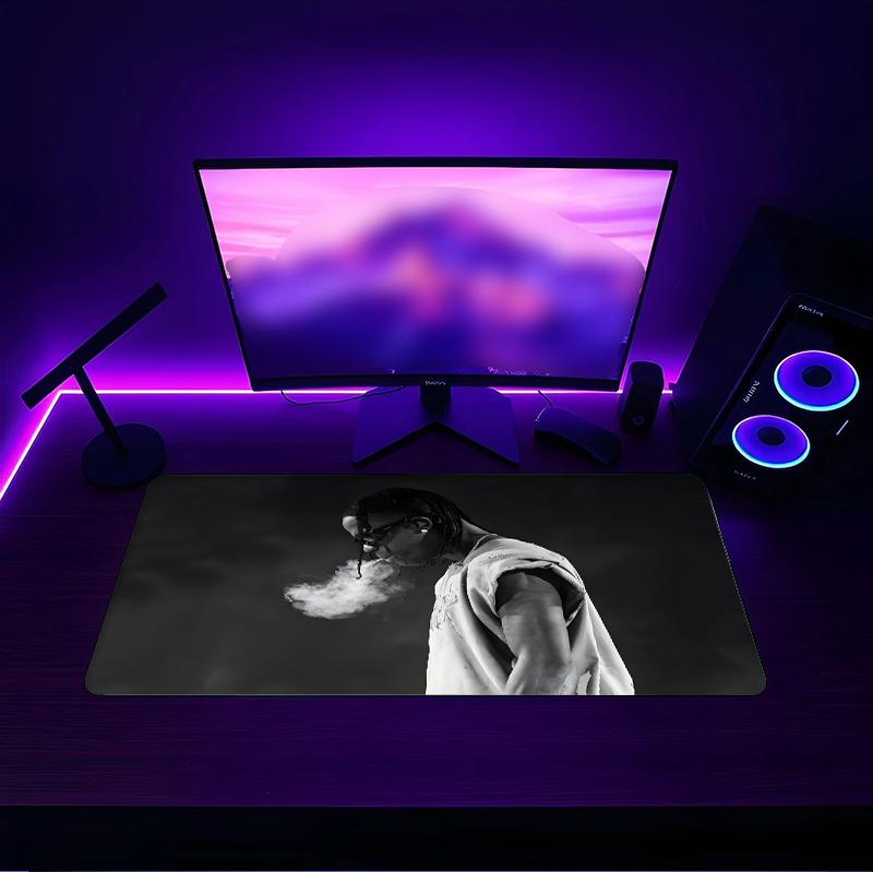 Scott Mouse pad with a non slip rubber base suitable for home offices and an ideal gift for gamers