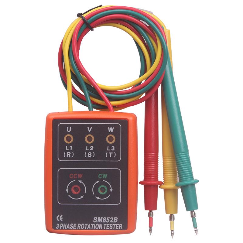 SM-852B Phase Sequence Meter Portable Tester