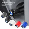 4pcs Car Wheel Valve Cap Dust Protection Cover Theftproof Stem For BMW M Sport M2 M3 M4 M5 M6 E46 E90 E60 F10 F20 E87 X3 X6