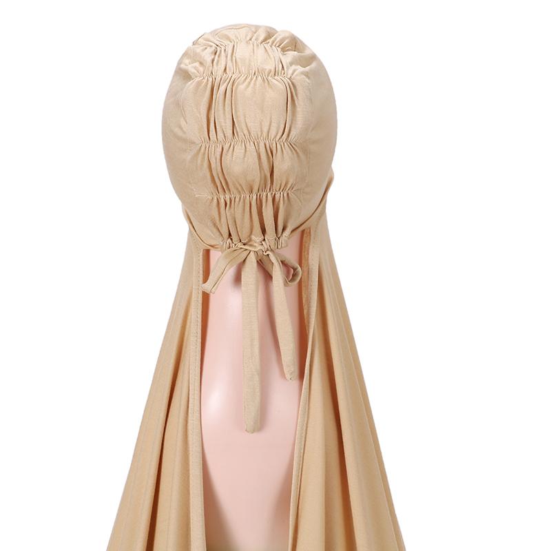 Высококачественный мгновенный джерси-хиджаб для мусульманских женщин с внутренней шапочкой-боннет, хиджаб для мусульманских женщин, головные покровы, платки