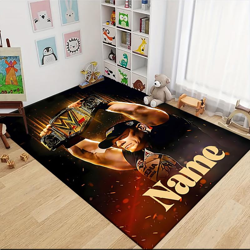 Custom Name Starlit Fashion Journey Carpet Rug Customizable Soft Washable Anti-Slip Home Living Room Sofa Mats Personalized Rug. 0909120