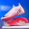 Новые футбольные бутсы для тренировок на траве, противоскользящие, легкие, мужские, износостойкие, с высоким верхом, повседневная спортивная обувь для мужчин