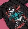 Kamen Rider Shirt, Japanese Manga Graphic T-Shirt, Vintage Anime Style Tee, Retro Japanese Clothing, Anime Lover Gift, Otaku Unisex Tee