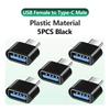 USB на USB C Адаптер для iPhone 17 USB C Female на USB Male Автомобильное Зарядное Устройство Адаптер Type C Конвертер для Apple 16 для Samsung Galaxy 3
