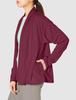 Mizuno Wool Stretch Outdoor Travel Tawny Port Size L Size Women's Cardigan, Wear, B2MC0771, Red, (Japan L)
