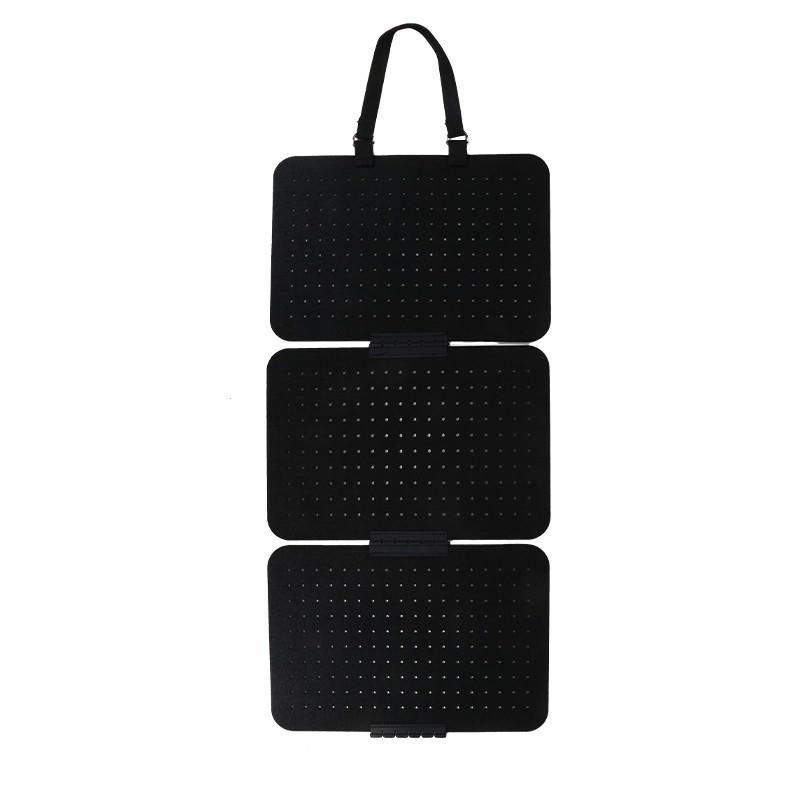 Felt Jewelry Hanging Enamel Lapel Pin Display Board Wall Mounted Badge Collection Holder Organizer with Slots for Necklace Earring