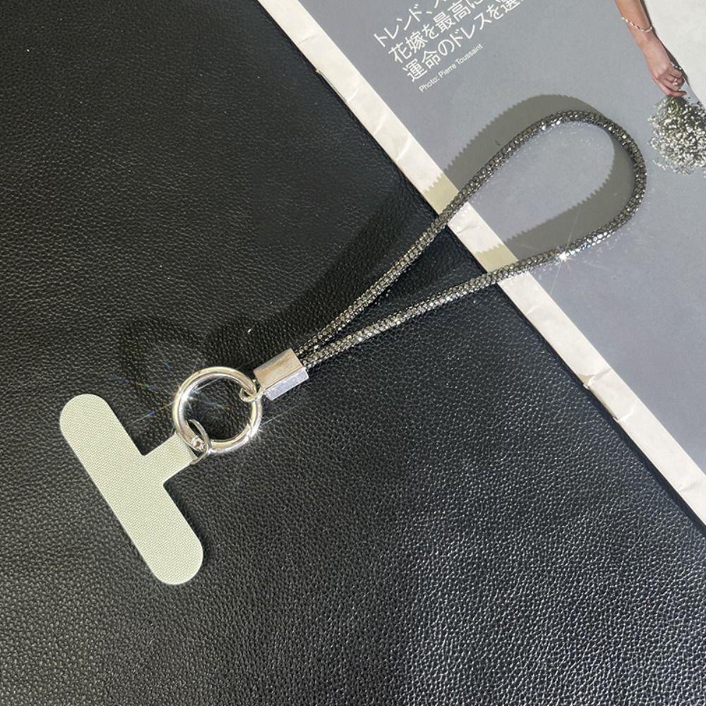 Ремешок для телефона со стразами, яркий чехол для телефона, ремни-цепочки, подвесной шнур, аксессуары для телефонов