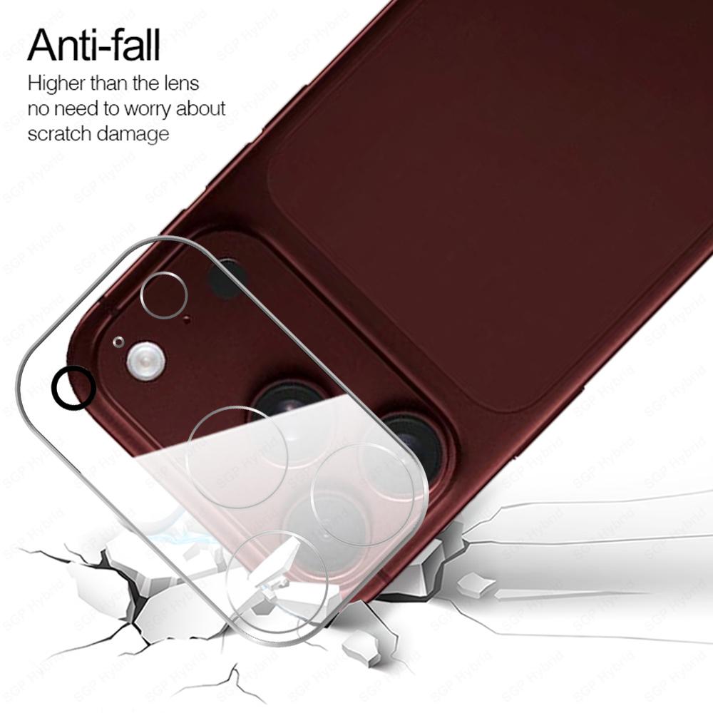 1-2Pcs 3D Camera Glass Protector For iPhone 18 Pro Max Back Lens Cover iPhone18 18Pro iPhone18Pro Max Rear Protective Lens Film 4
