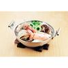 PEARL METAL Chili Pot, Udon, Sukiyaki, Stainless Steel, Tabletop Pot with Ladle, Made In Japan, Restaurant H-707