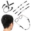 Chain Neck Cord Scalable Eyeglass Lanyard Glasses Strap Anti-Slip Ear Hook Adjustable Eyewear Rope