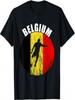Бельгия Belgie Бельгийский Флаг Бельгийский Футболист Belgique Футболка
