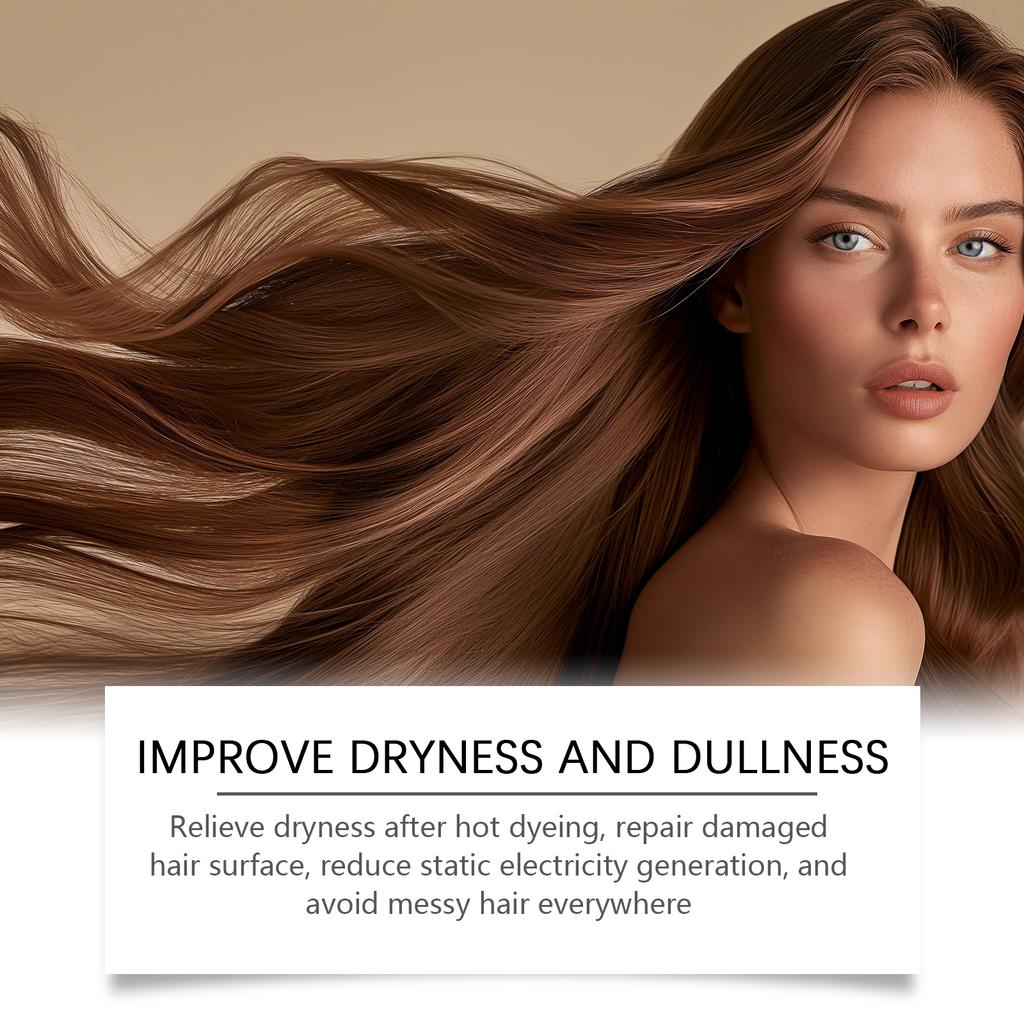 Shining Hair Care Essence Spray: Smooths hair, moisturizes frizzy hair, and hydrates and nourishes hair