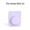 Для Instax Mini 12Camera Case PU кожаный мягкий силиконовый чехол сумка для Fujifilm Film Camera сумка с плечевым ремнем