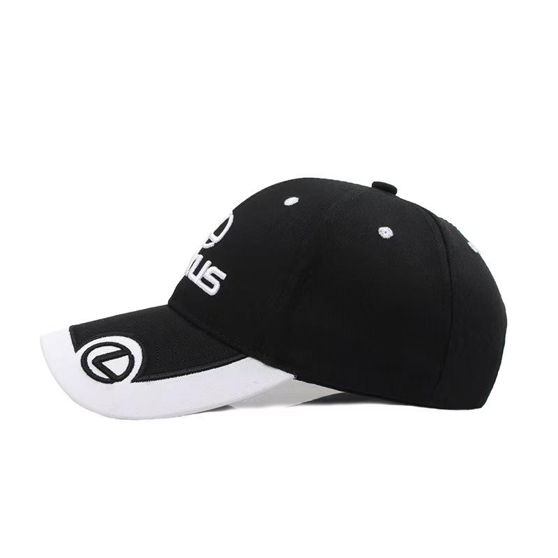 New Lexus men's outdoor riding sun hat, F1 racing motorcycle team customized hat, high-end sports embroidered sun hat NU6