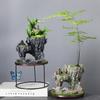 1 шт. бонсай бамбук подвесной креативный плавающий остров DIY суккулентный горшок микро ландшафтный утюг
