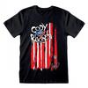 WWE Unisex Adult Cody Rhodes American Flag T-Shirt