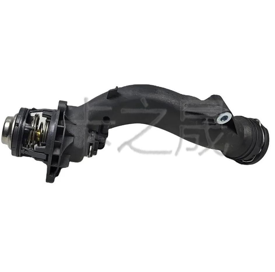 Совместимый термостат охлаждающей жидкости для двигателя Mercedes-Benz M278 (Номера деталей: 2782000815, 2782000615)