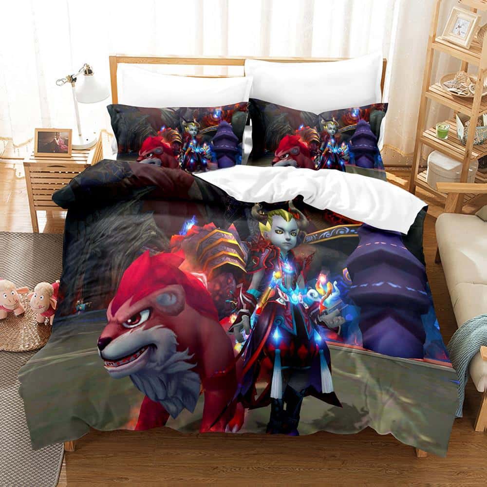 New Game Ether Saga Odyssey Bedding Set Single Twin Full Queen King Size Bed Set Adult Kid Bedroom Duvet Cover Sets Home Textile