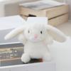 Adorable Rabbit Realistic Plush Keychain With Soft Pp Cotton Stuffing Cute Keyring Toy Perfect For Couples And Car Bags