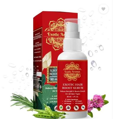 Сыворотка для роста волос Exotic Aromas с 3% розмарина, 3% реденсила для контроля выпадения волос (30 мл)