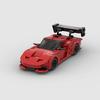 Технический MOC Скоростной Автомобиль Супер Гоночный Автомобиль Раллийный Спортивный Модель Строительный Блок Гонночный Кирпичик Креативный Рождественский Подарок Игрушка Город