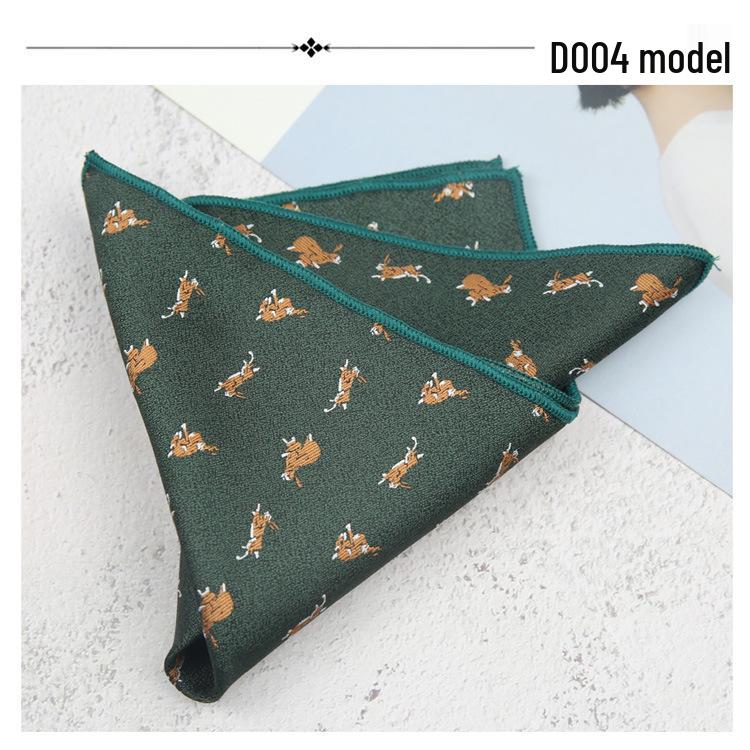 Ретро Корейский Стиль Многоцветный Костюмный Платок - Аксессуары Джентльмена