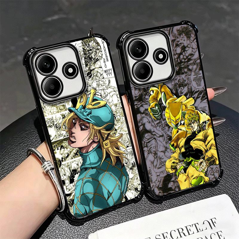 JoJo Adventure Дио Диего Брандо Мягкий чехол для телефона для Xiaomi Redmi Note 14 15 Pro Plus 13 12 11S 11T 5G 10 9S 9 Покрытие Защита от падения
