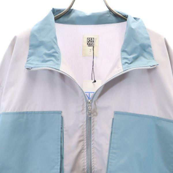 Неиспользованный VAST222 20ss сделано в Японии По цвету Блузон 2 Серый x синий Куртка Мужской Б/у