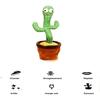 Baby Toy Cactus That Dances and Repeats - NIKOU - 120 Songs - Green