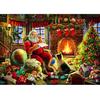 Santa Claus DIY 5D Diamond Painting Full Round Resin Scenery Diamond Embroidery Cross Stitch Kits Christmas Gift