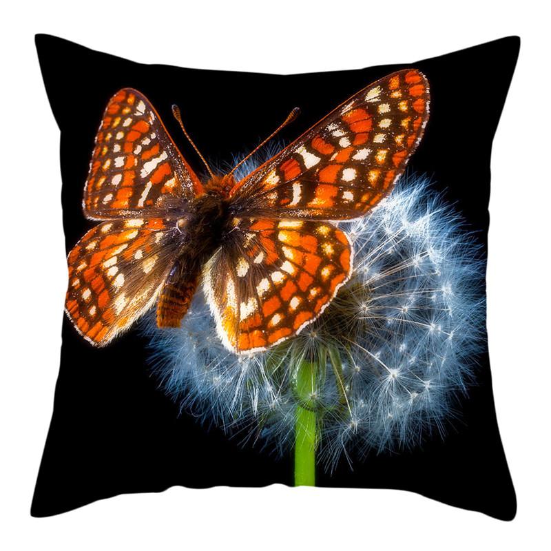 Чехол для подушки с принтом одуванчика, романтический чехол для подушки, домашний диван, украшение, подушка, чехол для подушки