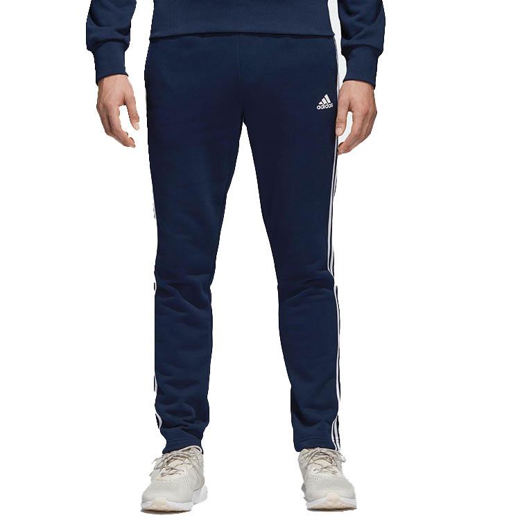 adidas Спортивные штаны Essential с 3 полосками, мужские штаны, темно-синие CW3883