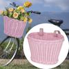 Children's Bicycle Basket for Front Handlebar with Adjustable Straps Outdoor Use