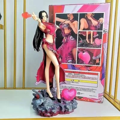 30 см Аниме Фигурка One Piece Боа Хэнкок Сексуальная Новая Девушка ПВХ Фигурка Действия Световая Статуя Модель Игрушки Подарок