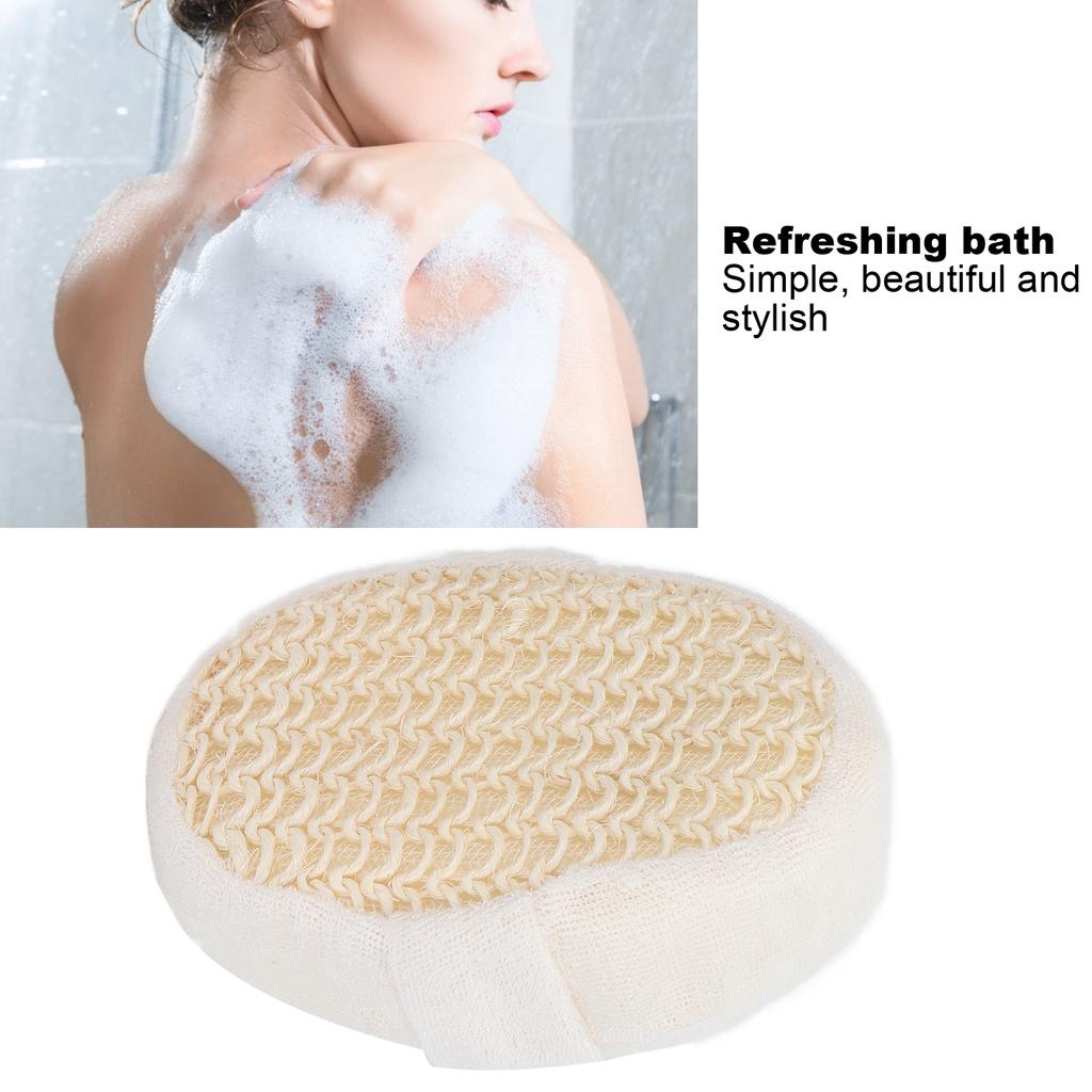 Бытовой отшелушивающий скраб для тела для мужчин и женщин, волокнистый очищающий губчатый коврик для душа и ванны