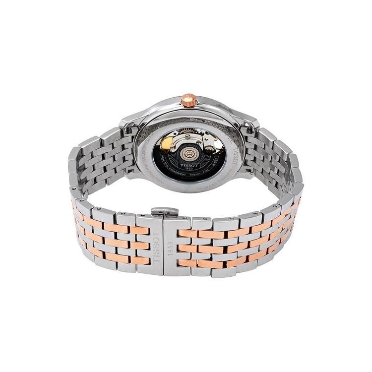 Tissot Коллекция Junya Автоматический Механический Механизм Водонепроницаемость 30м Мужские Часы Часы 40мм Белый Циферблат T063.907.22.038.01