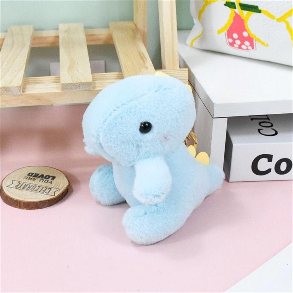 Plush Toy Plush Dinosaur Doll Stuffed Animal Dinosaur Pendant Dinosaur Keychain Bag Pendant
