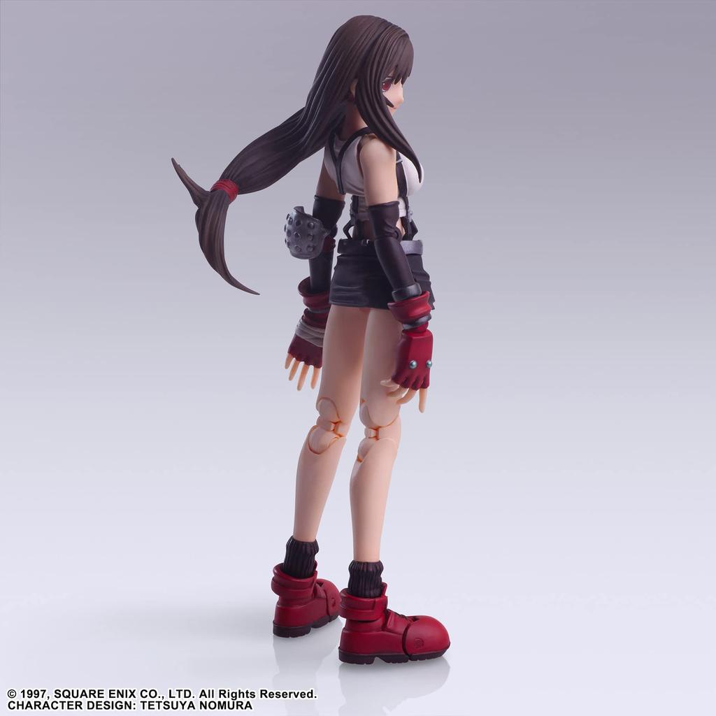 Square Enix Final Fantasy VII Bring Arts Tifa Lockhart PVC Movable Figure