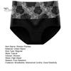 Женские трусики с высокой талией и контролем живота, с подъёмом ягодиц, отличная эластичность, с цветочным узором, мягкие антисептические поддерживающие живот, дышащие женские спортивные трусы