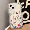 Flower Phone Case For iPhone 13 Case for iPhone 11 15 12 14 Pro Max XS XR X 7 8 Plus SE 2020 Aesthetic Floral Cute Cover Cases