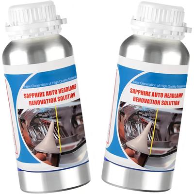 Жидкость для ремонта автомобильных фар, 800 г, полимерный комплект для полировки автомобильных фар