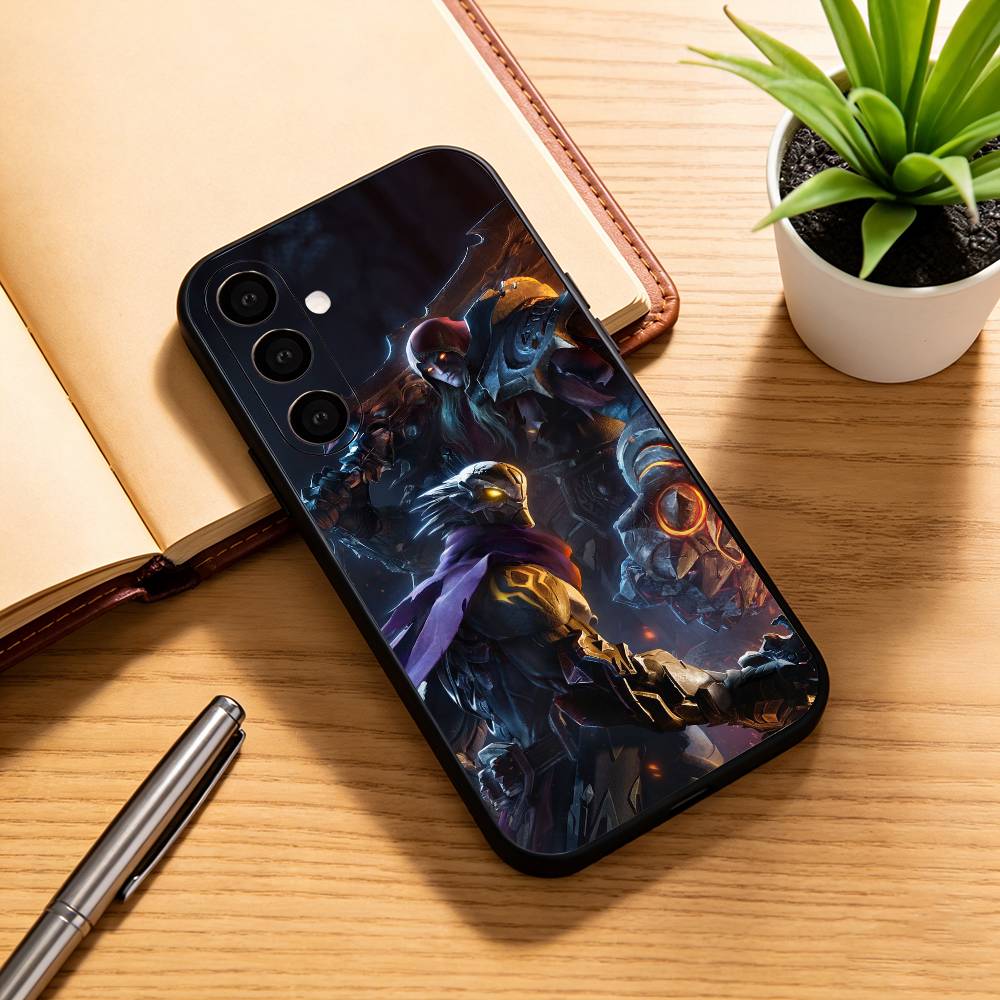 Чехол для телефона D-Darksiders для Samsung Galaxy A73,A72,A71,A70,A53,A52,A51, Мягкий силиконовый черный чехол