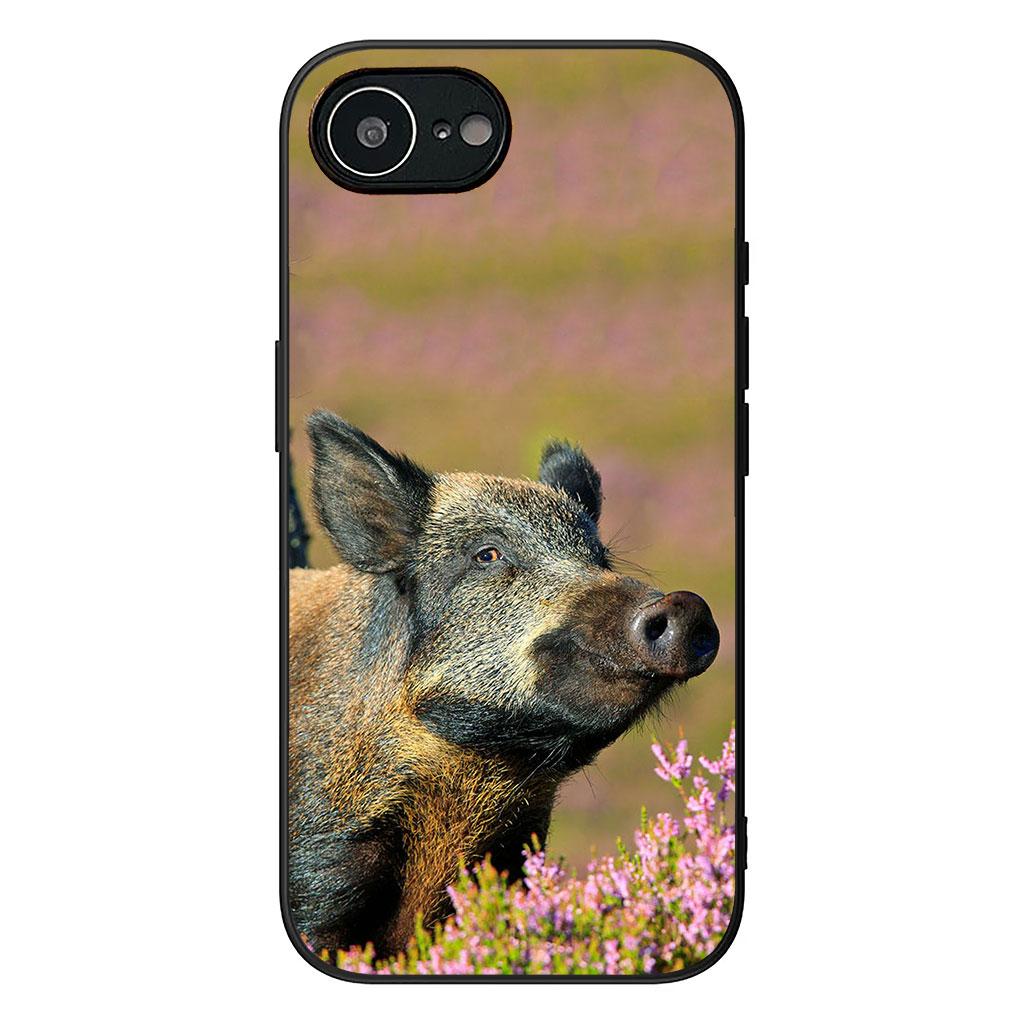 Wild Boar Pig Phone Cover for Samsung Galaxy A36 A17 A26 A07 A35 A54 A53 A13 A33 A34 S8 S9 S20 S21 FE S10 Plus Case