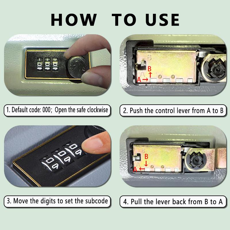 Пароль Безопасный Замок Хранение Наличных Денег Монет Ключ Локер Детский Подарок Безопасность Мини Книга-Сейф для Денег Тайник Секрет