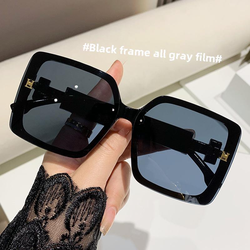 Высококачественные солнцезащитные очки без оправы для женщин — защита от ультрафиолета, идеально подходят для круглого лица и летнего солнца.